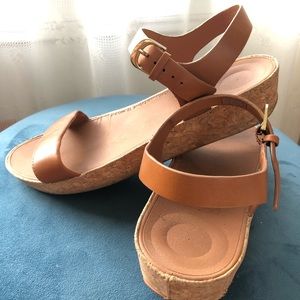 FitFlop Bon II Leather Platform Sandal